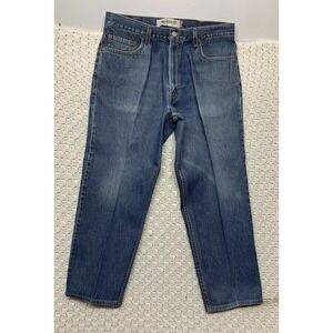 Levis 550 Jeans‎ Mens Tag 38x34 Approx 36x30 Blue Denim Relaxed Fit  Workwear